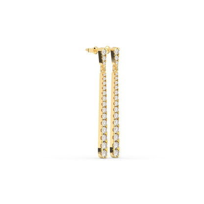 Luisa Round Drop Earring