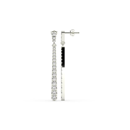 Luisa Round Drop Earring