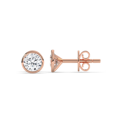 Cleo Round Stud Earring