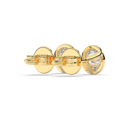Cleo Round Stud Earring