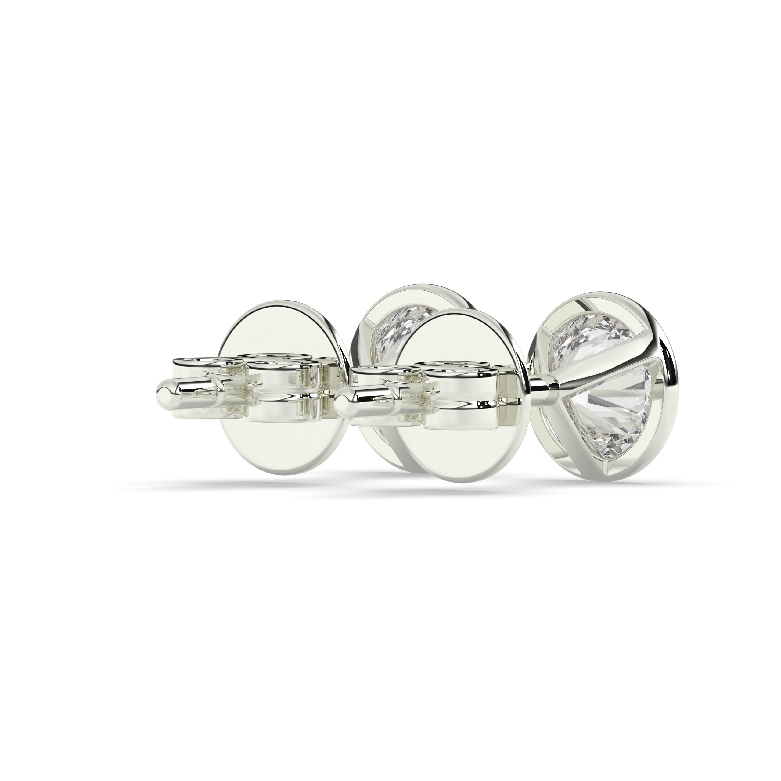 Cleo Runder Ohrstecker