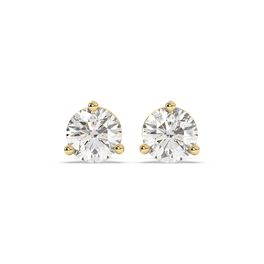 Ida Round Stud Earring