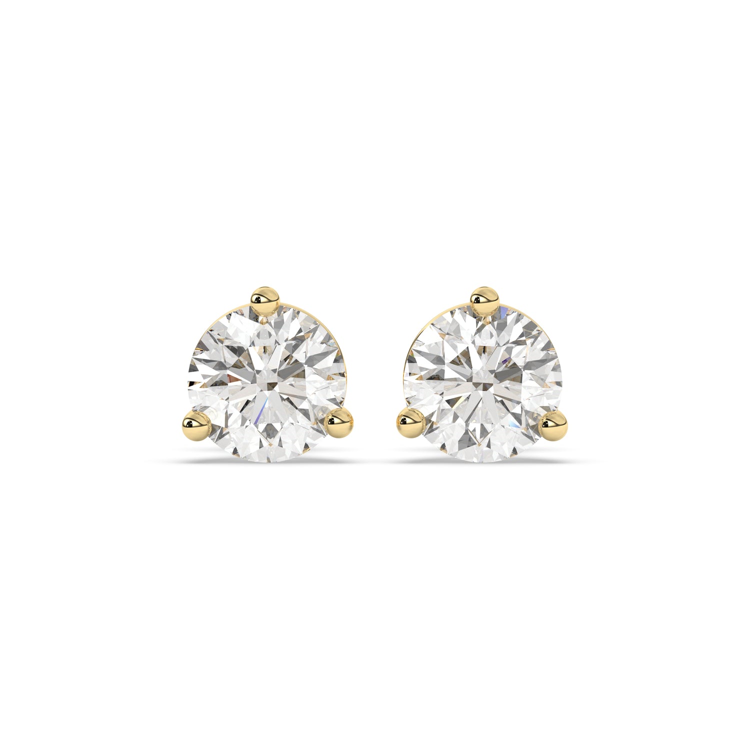 Ida Round Stud Earring