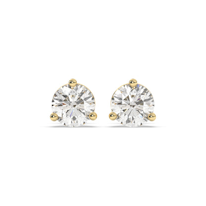 Ida Round Stud Earring