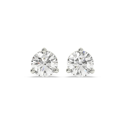 Ida Round Stud Earring