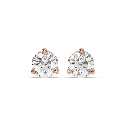 Ida Round Stud Earring