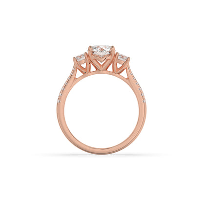 Maila Round Trio Ring