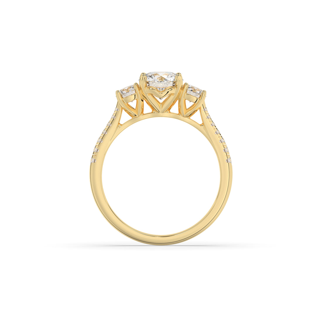 Maila Round Trio Ring