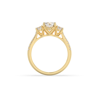 Maila Round Trio Ring
