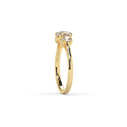 Samira Round Trio Ring