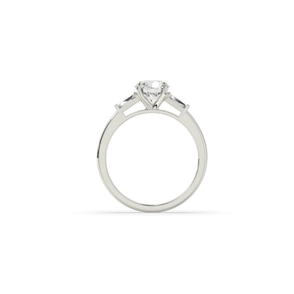 Carmen Round Trio Ring