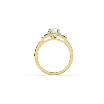 Carmen Round Trio Ring