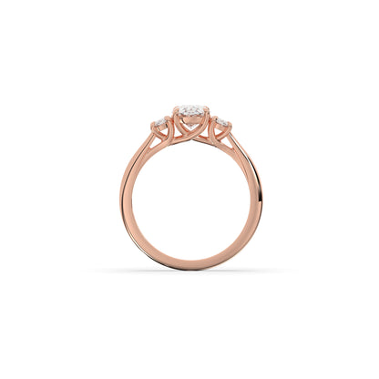 Elora Oval Trio Ring
