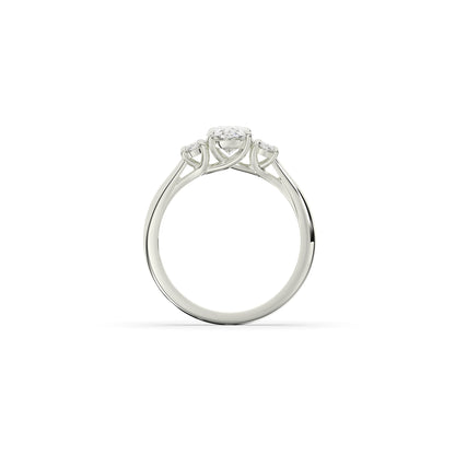 Elora Oval Trio Ring