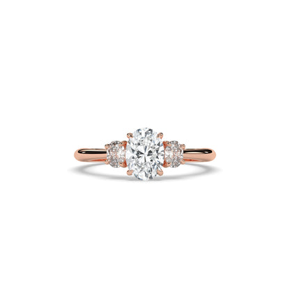 Elora Oval Trio Ring