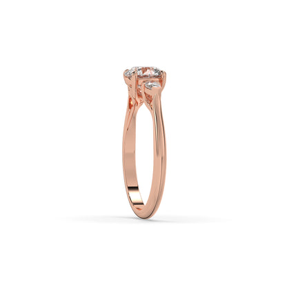 Amina Round Trio Ring