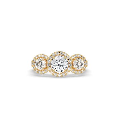 Estelle Round Trio Ring