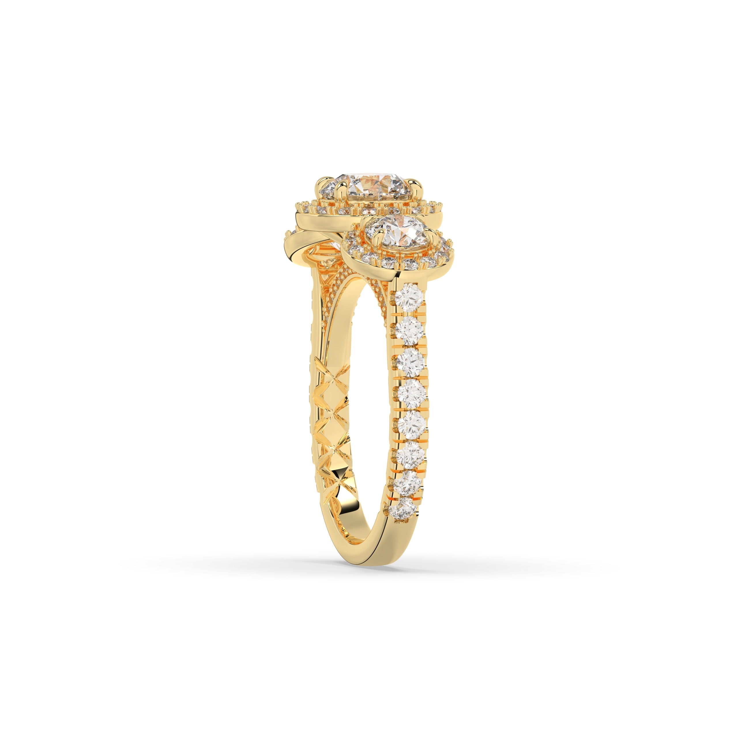 Estelle Runder Trio Ring