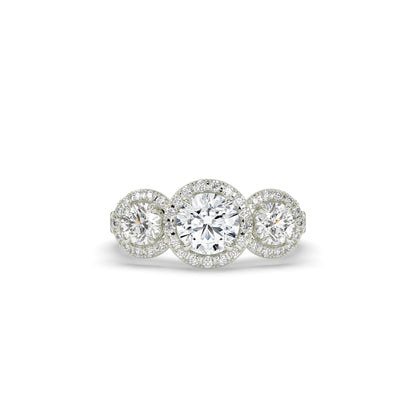 Estelle Round Trio Ring