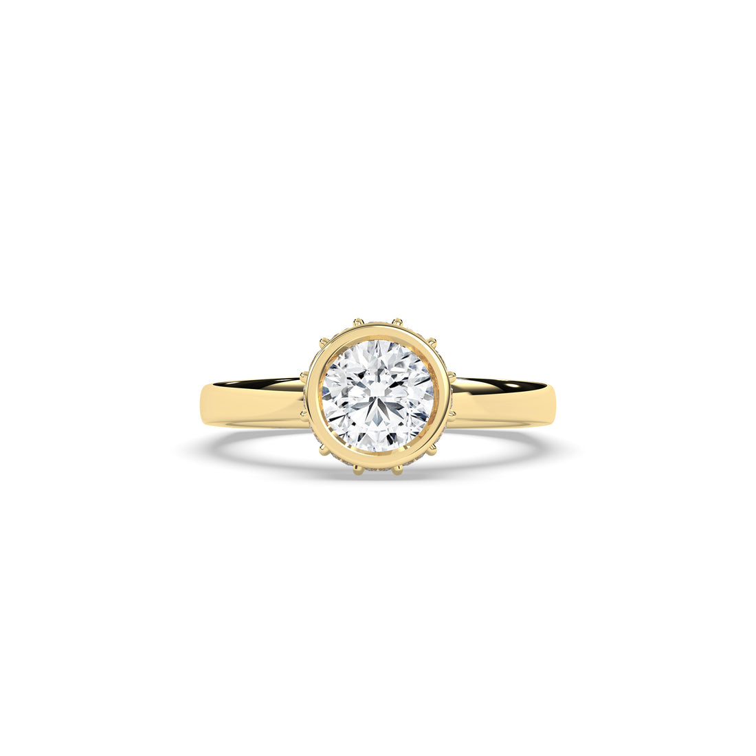 Grace Round Halo Ring