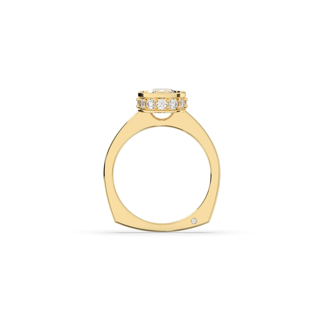 Grace Round Halo Ring