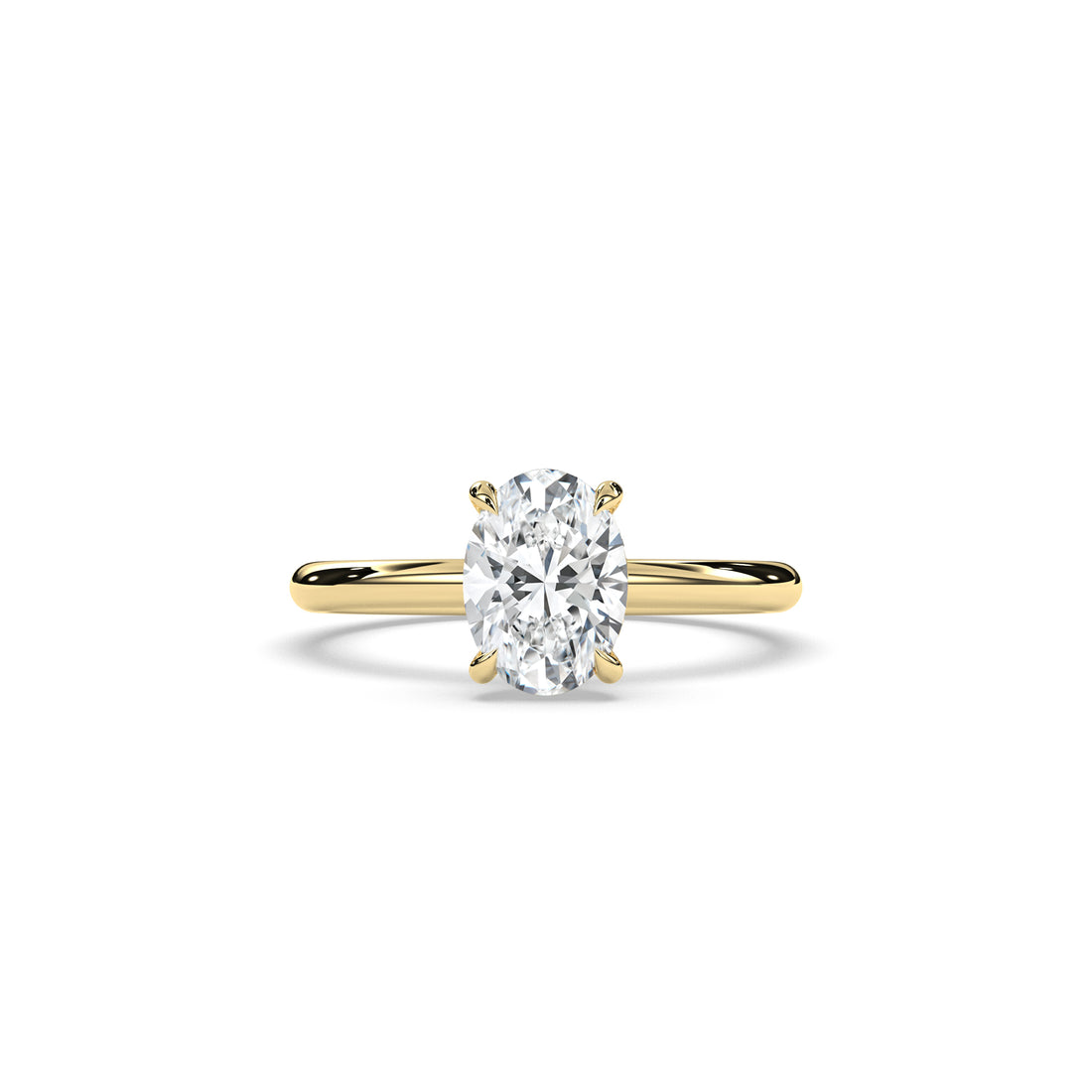 Annika Oval Halo Ring