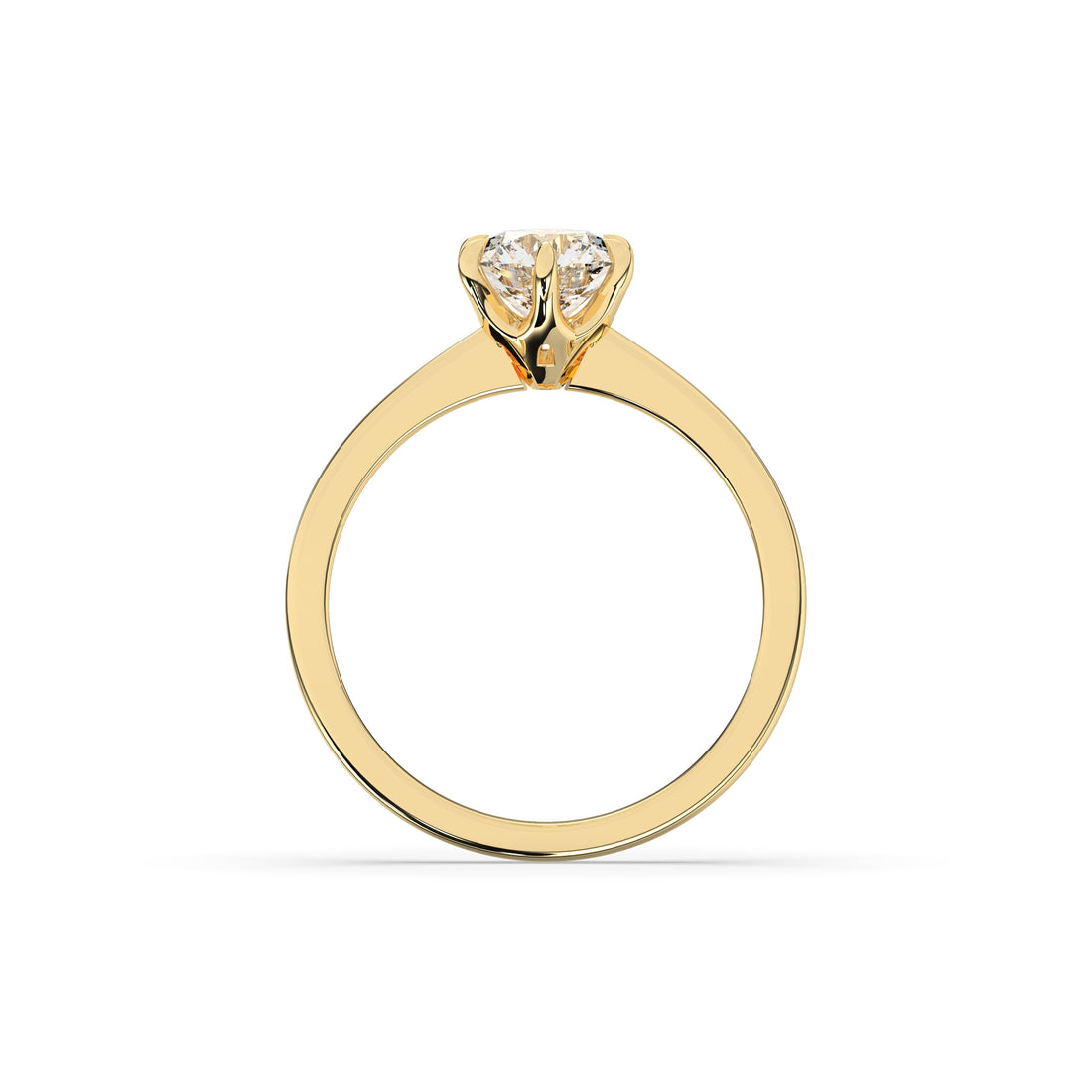 Valeria Round Solitaire Ring