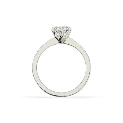 Valeria Round Solitaire Ring