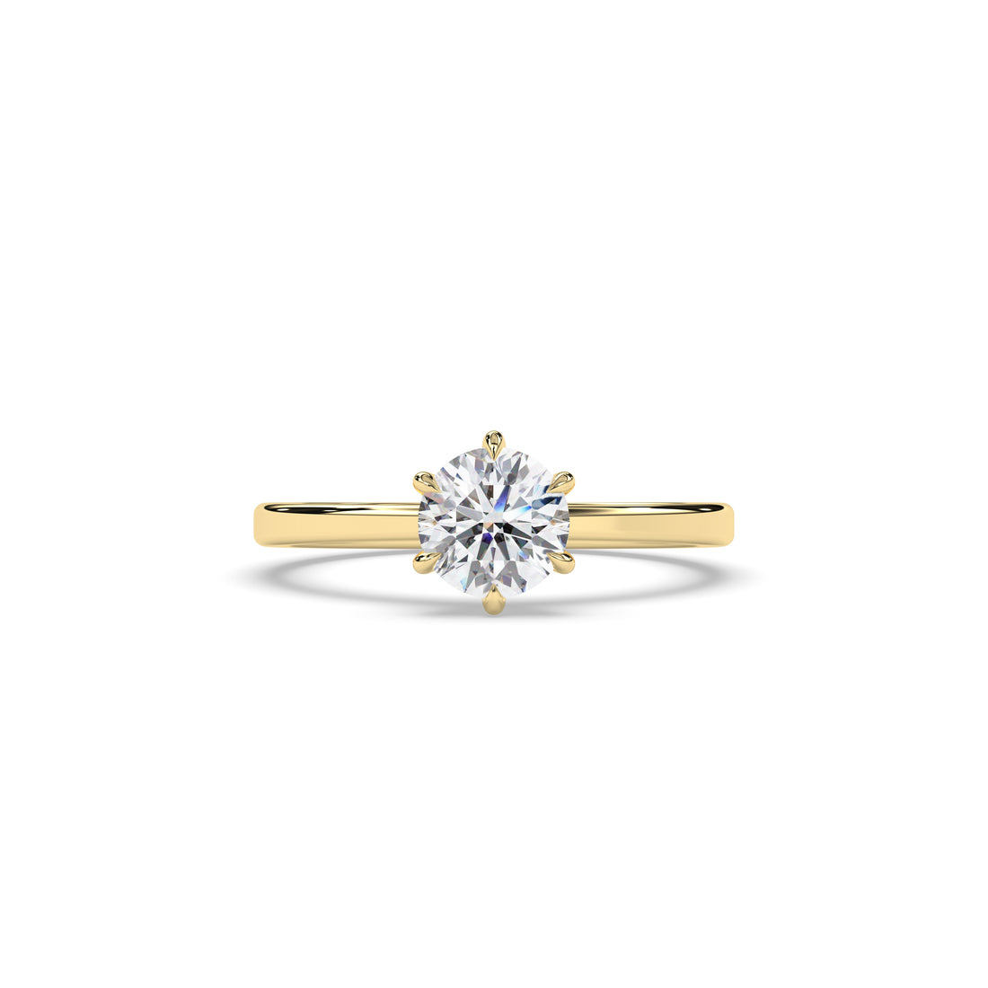 Valeria Round Solitaire Ring