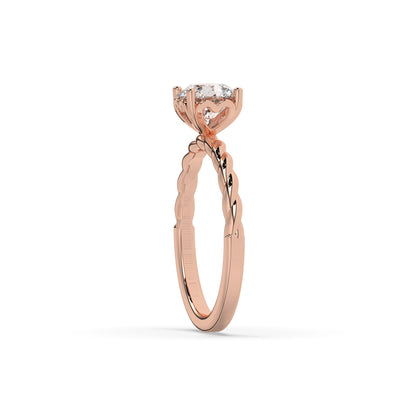 Clara Round Solitaire Ring