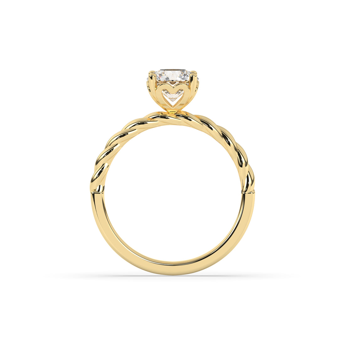 Clara Round Solitaire Ring