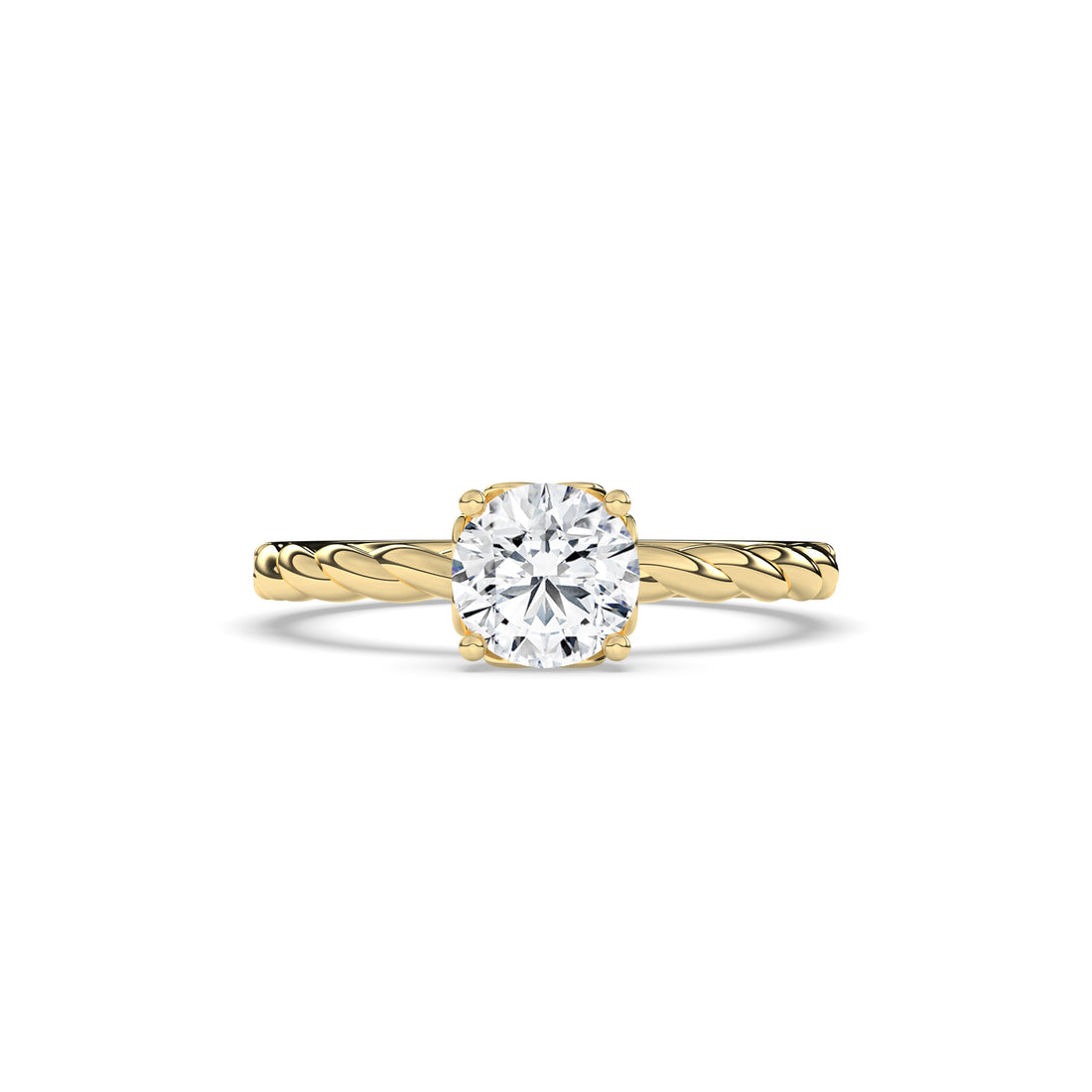 Clara Round Solitaire Ring
