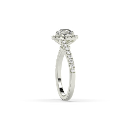 Luci Round Halo Ring