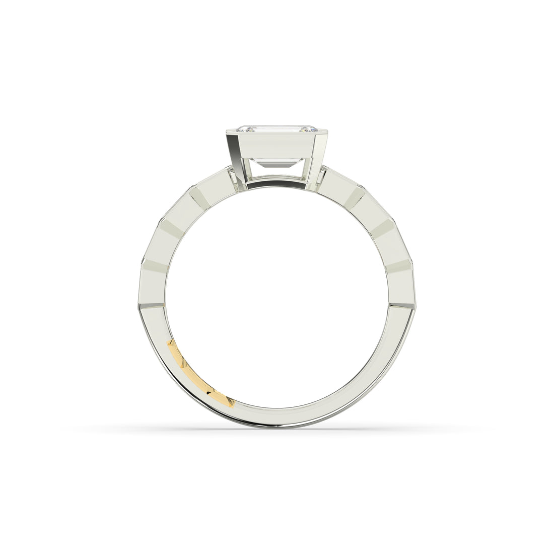 Celia Emerald Halo Ring