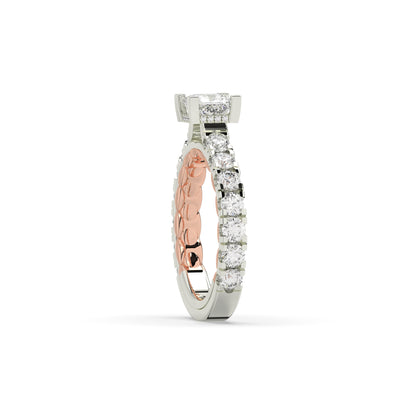 Freya Princess Halo Ring
