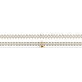 Fabienne Tennisarmband mit Labordiamanten im Ovalschliff aus 585 Gelbgold, flach liegend, volle Länge 