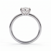 Nadine Dutch Marquise Solitaire Ring 750 White Gold upright 