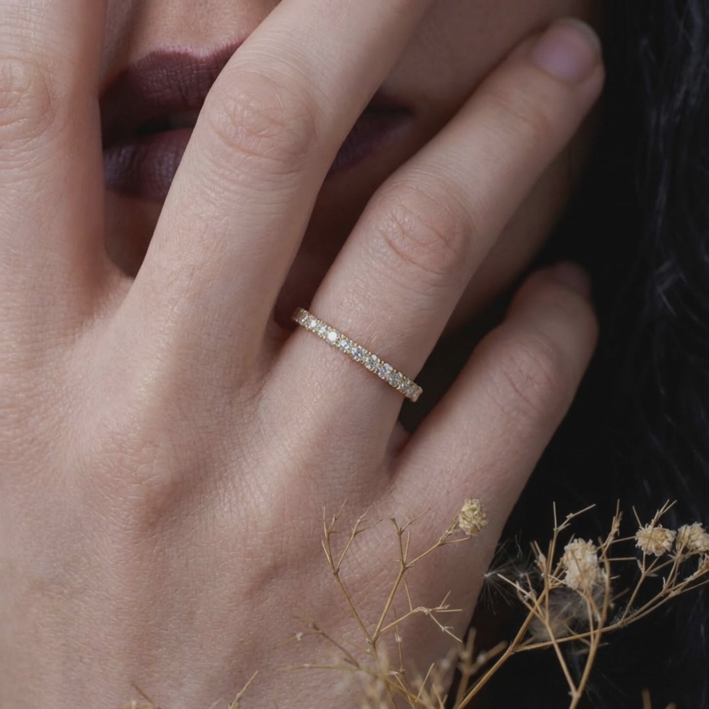 Elisa Runder Eternity Ring 
